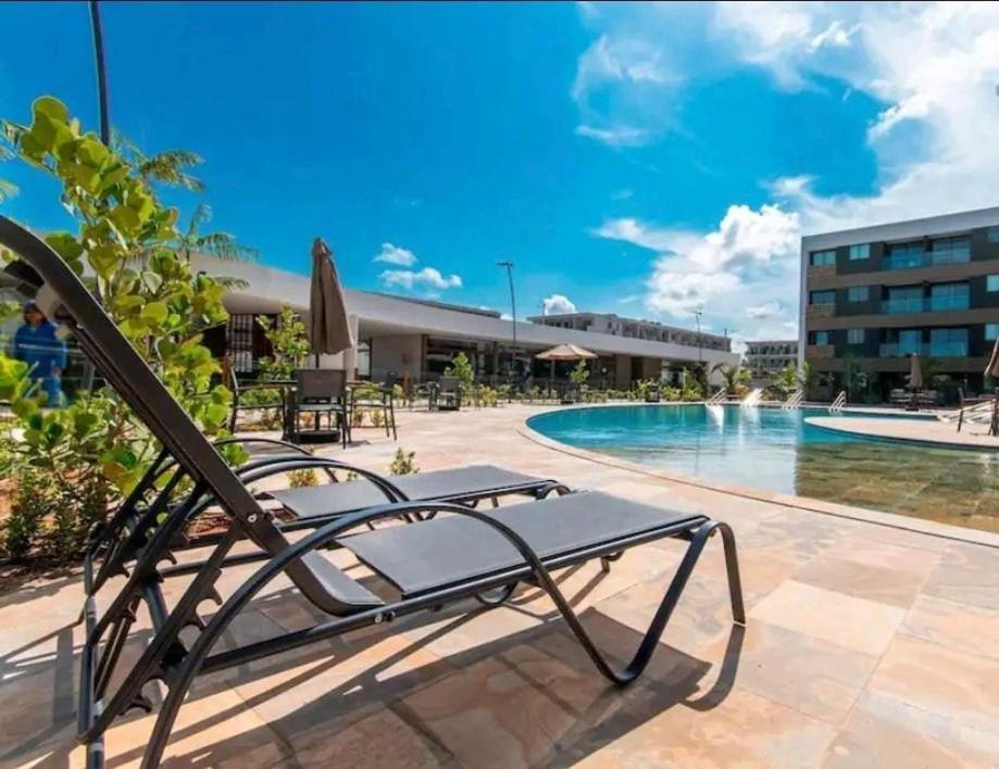 Flat Luxo No Mana Beach Em Muro Alto 4 Pessoas Pôrto das Galinhas Zewnętrze zdjęcie