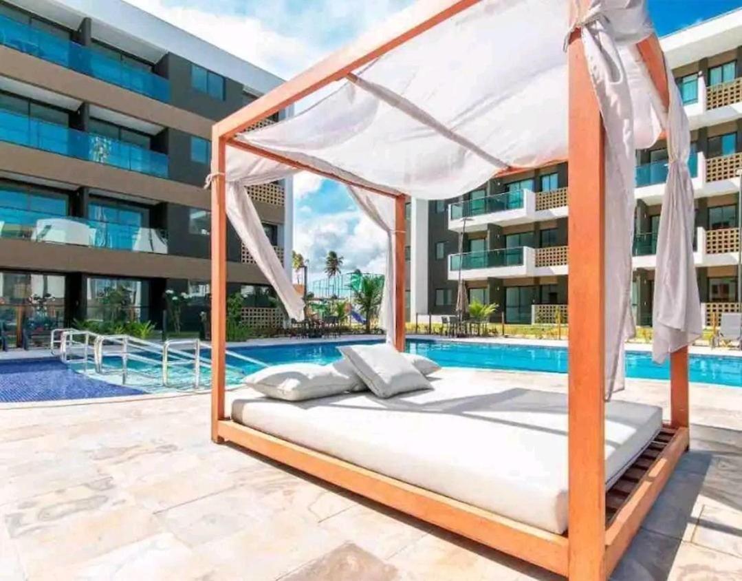 Flat Luxo No Mana Beach Em Muro Alto 4 Pessoas Pôrto das Galinhas Zewnętrze zdjęcie